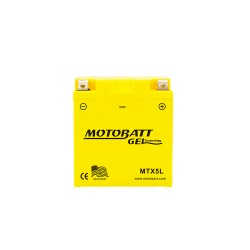 Batterie MOTOBATT MTX5L 12V 5Ah 70A GEL